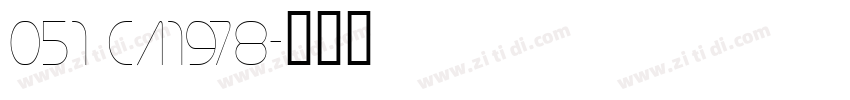051 CA1978字体转换